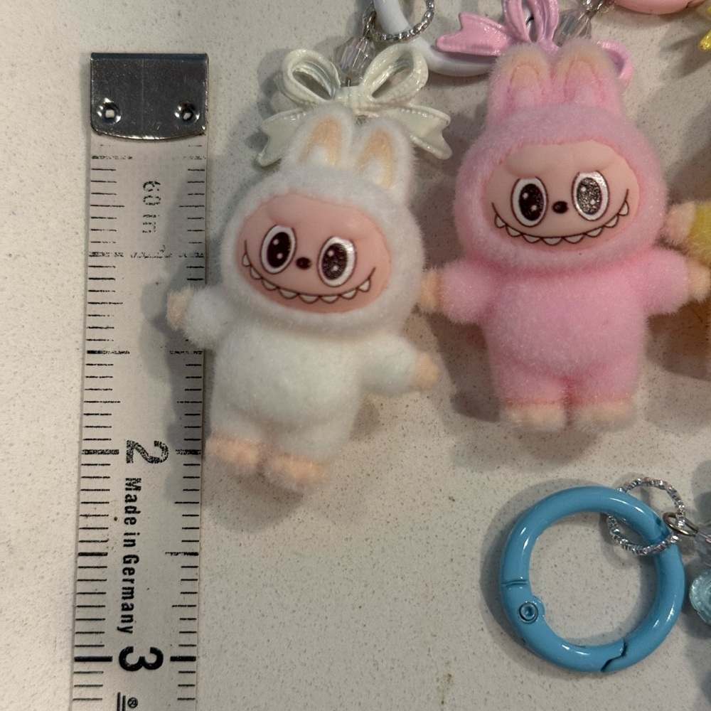 Labubu Colorful Keychain Set - Picture 6 of 6